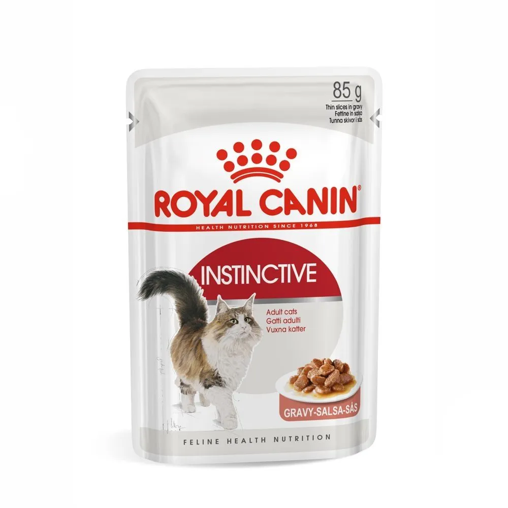 پوچ گربه بالغ رویال کنین اینستینکتیو گریوی Royal Canin Instinctive Gravy