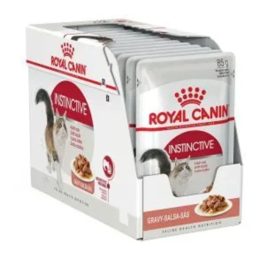 پوچ گربه بالغ رویال کنین اینستینکتیو گریوی Royal Canin Instinctive Gravy — نمای دیگر بستهبندی