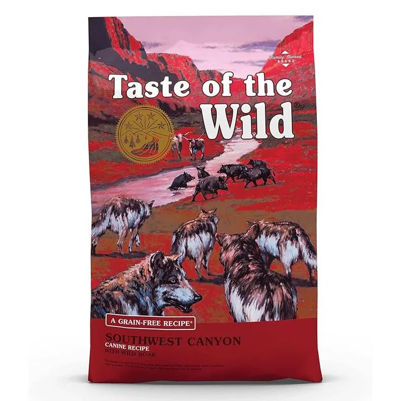 غذای خشک سگ بالغ تیست آف د وایلد با گراز وحشی | Taste of the Wild Southwest Canyon
