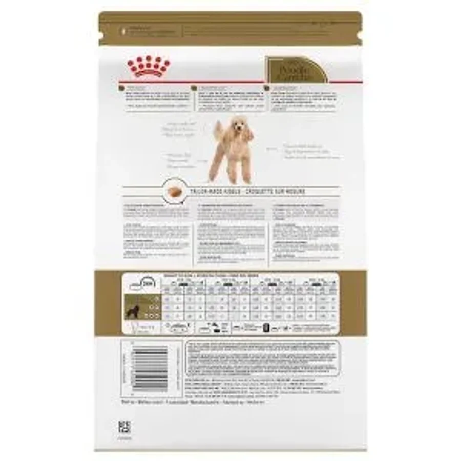 غذای خشک سگ بالغ نژاد پودل رویال کنین | Royal Canin Poodle Adult — جدول تغذیه و مقدار مصرف