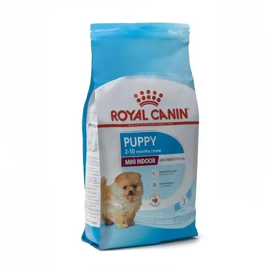 غذای خشک توله سگ نژاد کوچک رویال کنین ویژه سگهای داخلی | Royal Canin Mini Indoor Puppy