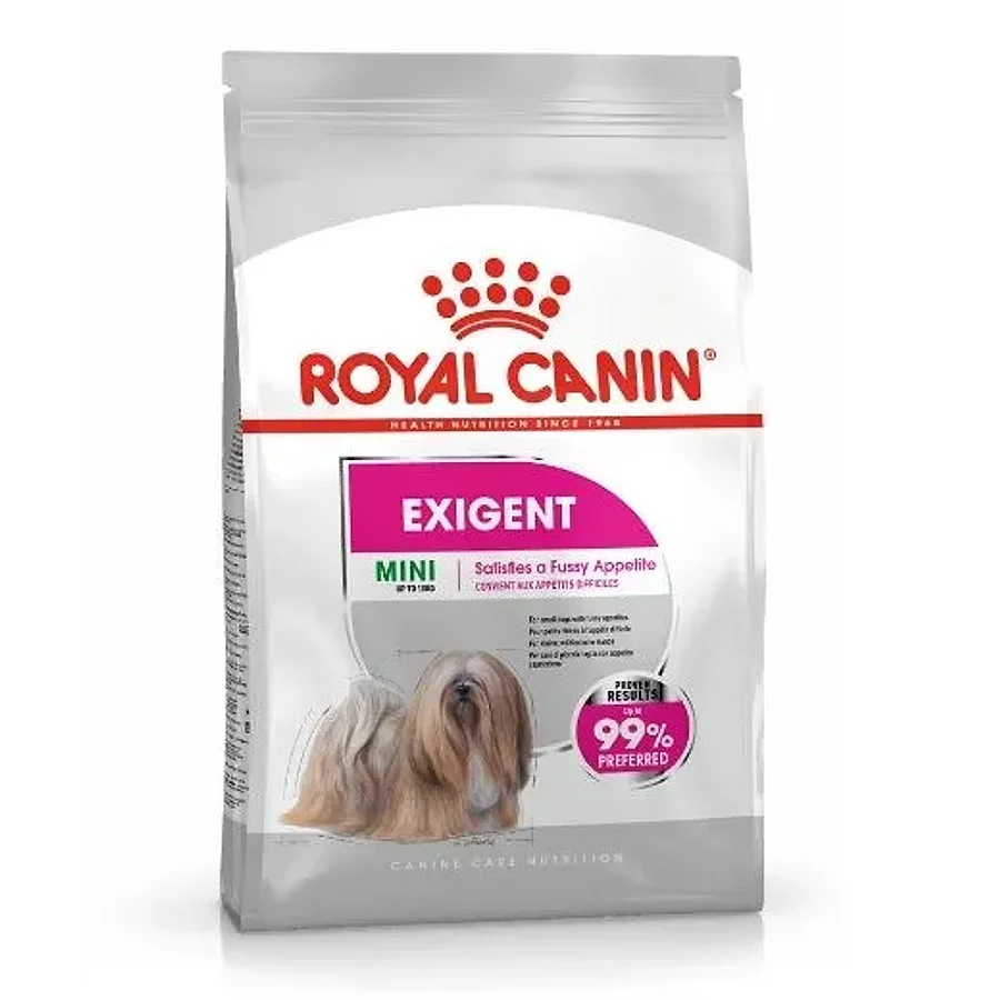 غذای خشک سگ بالغ نژاد کوچک رویال کنین ویژه سگ‌های بدغذا | Royal Canin Mini Exigent