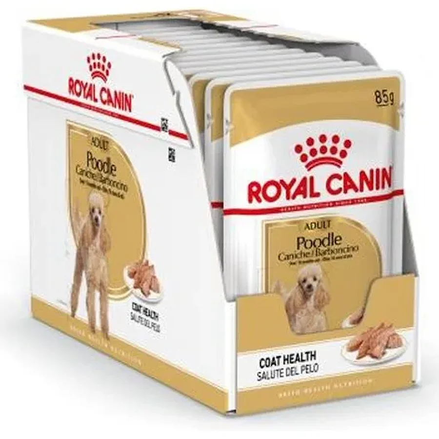 غذای پوچ سگ بالغ نژاد پودل رویال کنین | Royal Canin Poodle Adult Wet Food — نمای دیگر بسته‌بندی