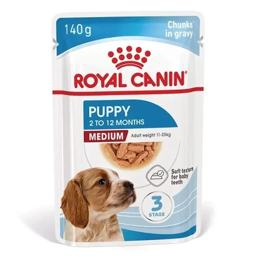 غذای لوف توله سگ نژاد متوسط رویال کنین | Royal Canin Medium Puppy Wet Food