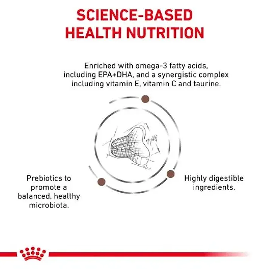 غذای درمانی گربه رویال کنین گوارشی فیبر بالا | Royal Canin Gastrointestinal Fibre Response Cat — جدول تغذیه و مقدار مصرف