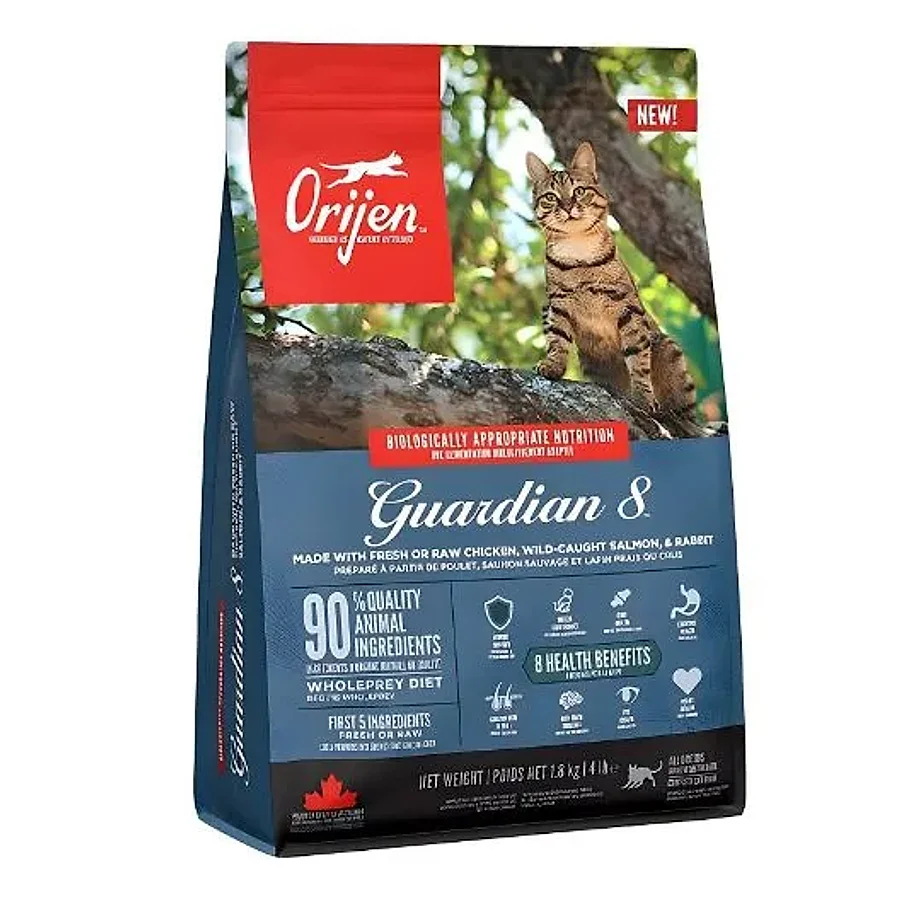غذای خشک گربه اوریجن گاردین ۸ سلامت جامع | Orijen Guardian 8 Cat Food