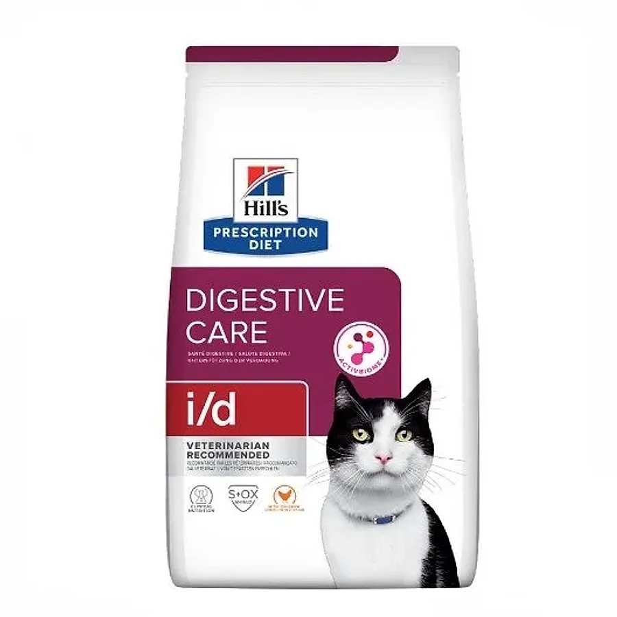 غذای درمانی گربه هیلز مراقبت از گوارش با طعم مرغ | Hill's Prescription Diet i/d Digestive Care Cat