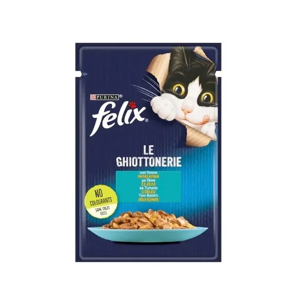 پوچ گربه بالغ فلیکس اَز گود اَز ایت لوکس با تن دریایی در ژله | Felix As Good As It Looks Tuna in Jelly