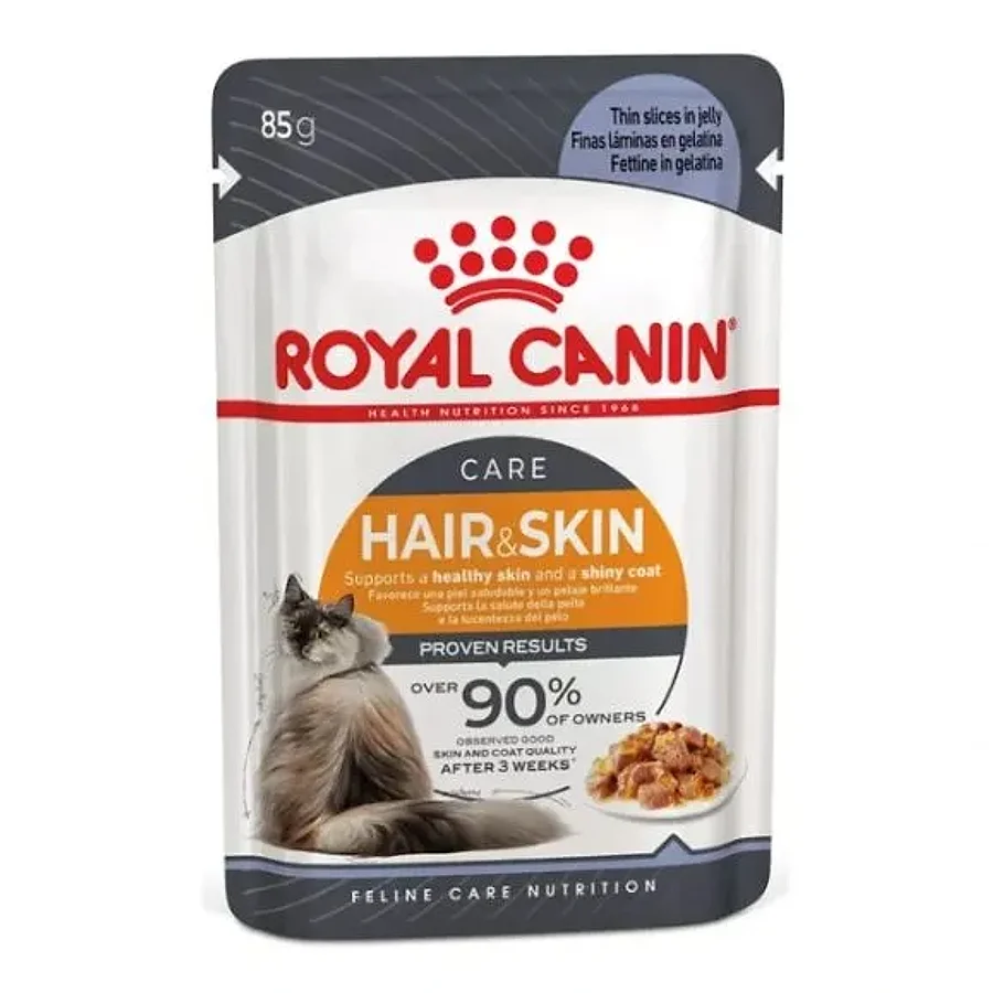 پوچ گربه بالغ رویال کنین اینتنس بیوتی پوست و مو در ژله | Royal Canin Intense Beauty in Jelly