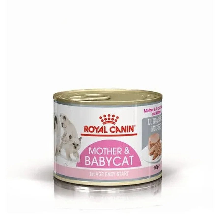 کنسرو موس فوق‌نرم رویال کنین مادر و بچه گربه | Royal Canin Mother & Babycat Ultra Soft Mousse