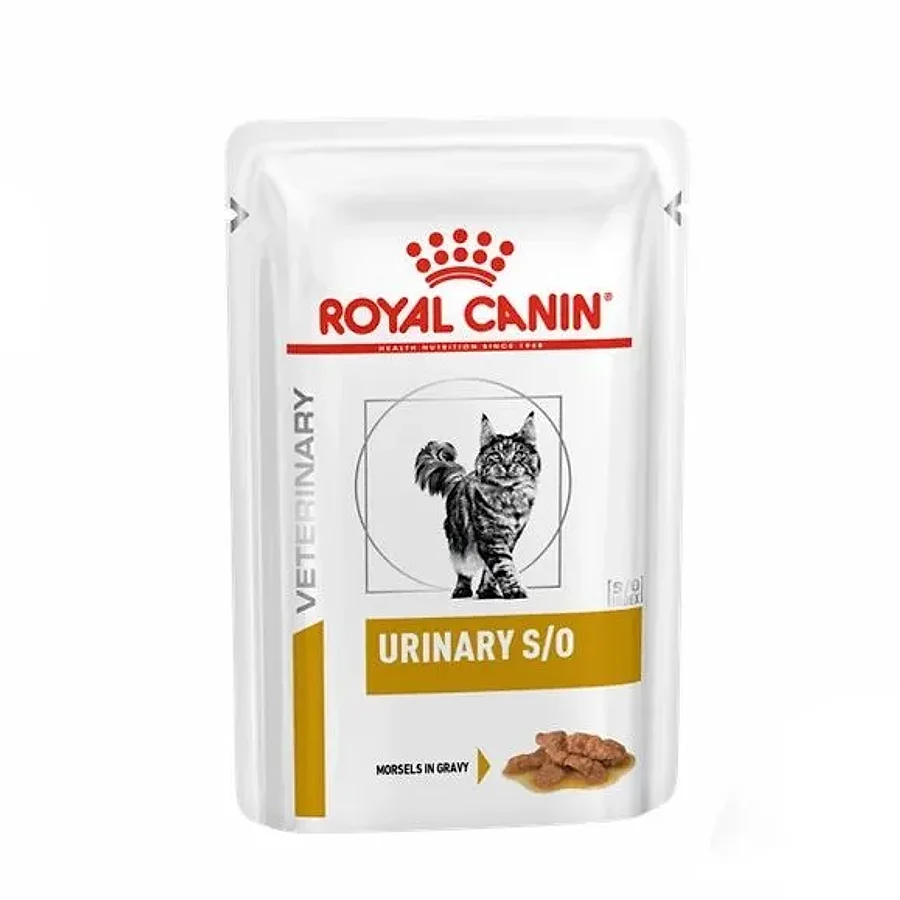 پوچ گربه رویال کنین یورینری اس او تکه در سس — سیستم ادراری | Royal Canin Urinary S/O Morsels in Gravy